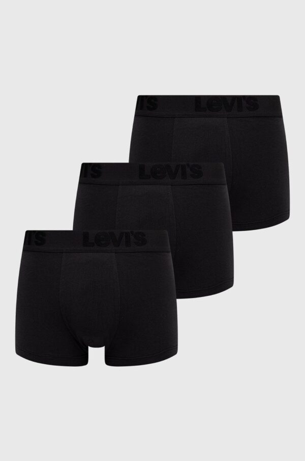 Levi's boxeri bărbați, culoarea negru 37149.0296-black