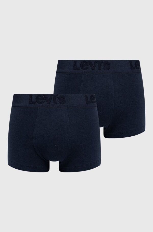 Levi's boxeri bărbați, culoarea bleumarin 37149.0297-navy