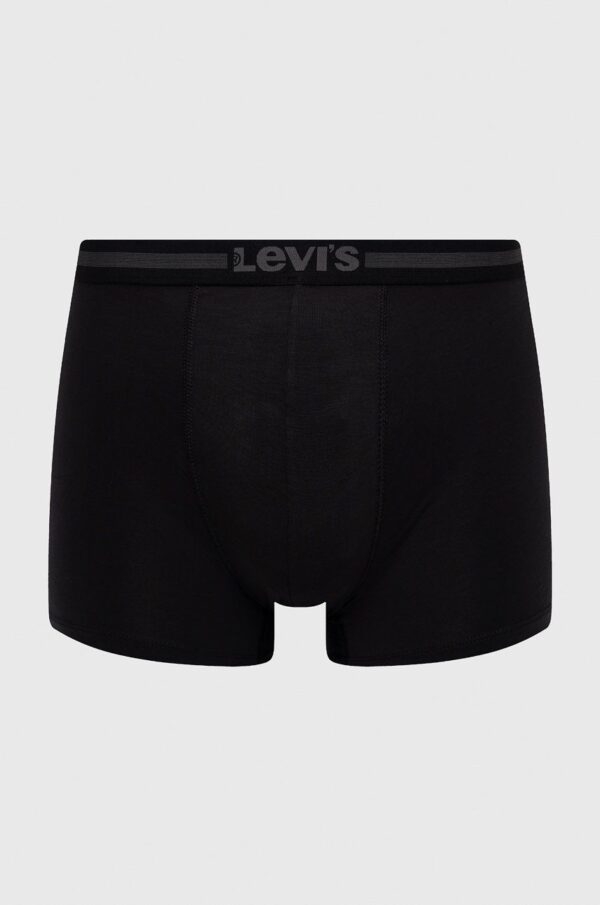 Levi's boxeri bărbați, culoarea negru 37149.0632-jetblack