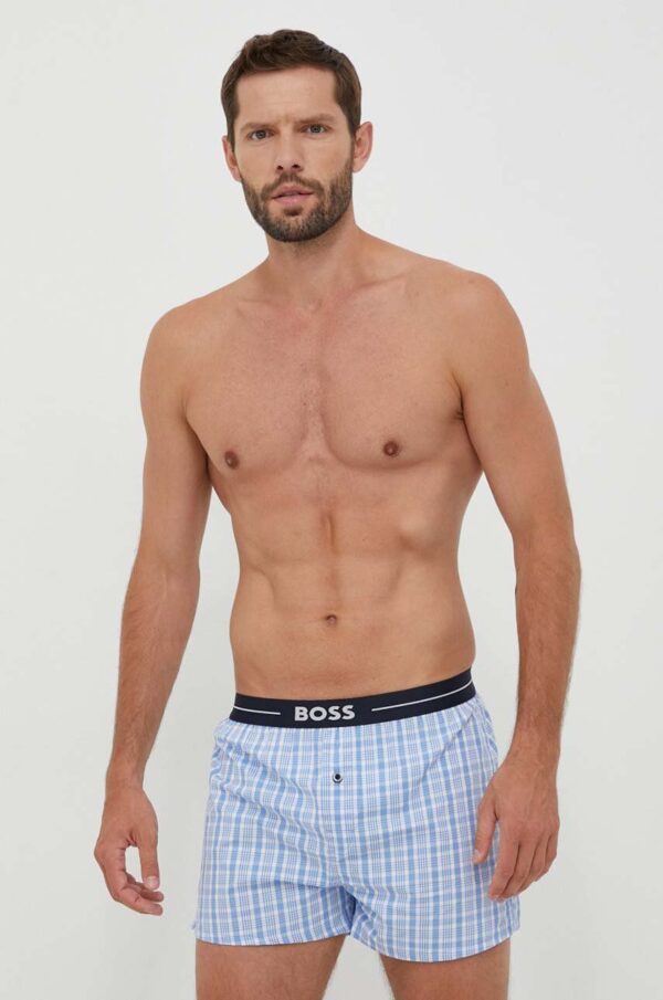 BOSS boxeri de bumbac 3-pack