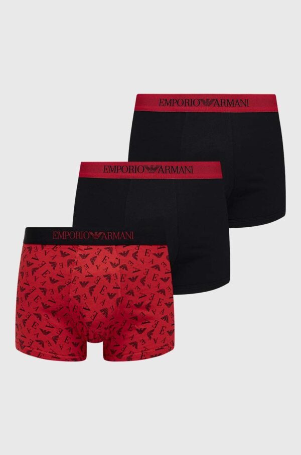 Emporio Armani Underwear boxeri de bumbac 3-pack