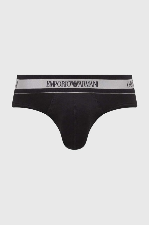 Emporio Armani Underwear slip barbati, culoarea negru