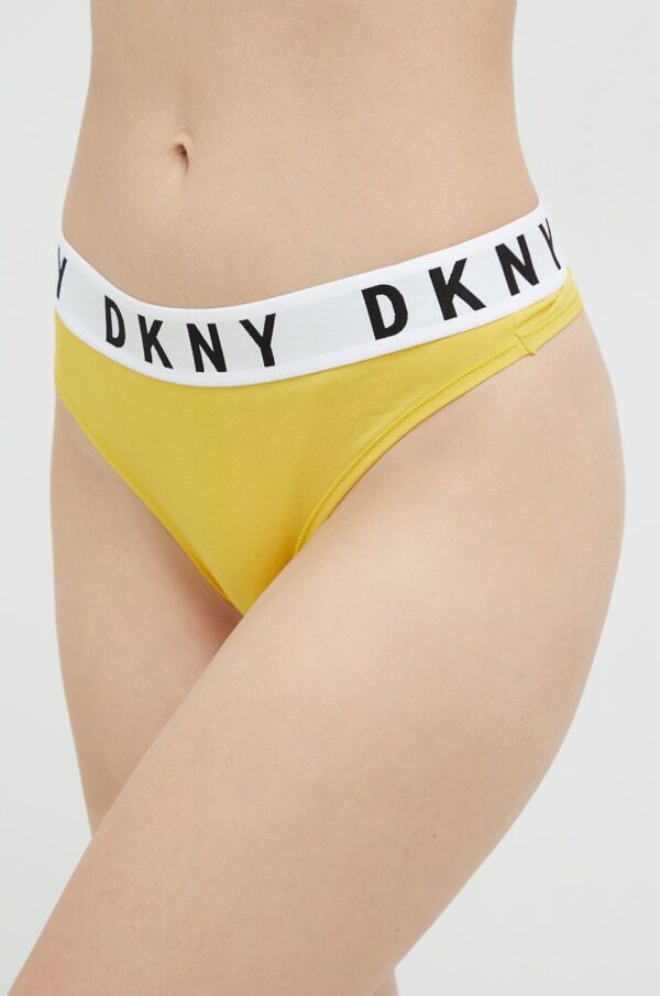 Dkny tanga culoarea galben