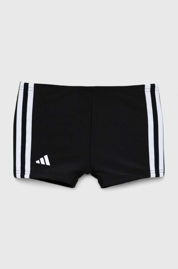 adidas Performance costum de baie copii 3S culoarea negru