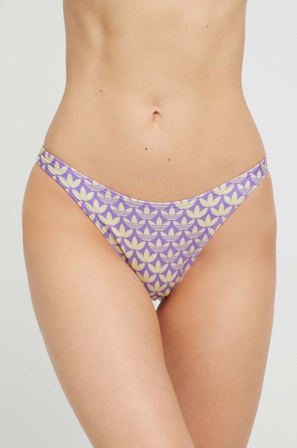 adidas Originals chiloti de baie culoarea violet