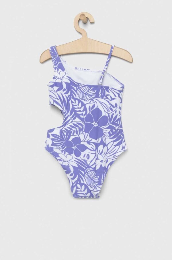 Abercrombie & Fitch costum de baie dintr-o bucată pentru copii culoarea violet