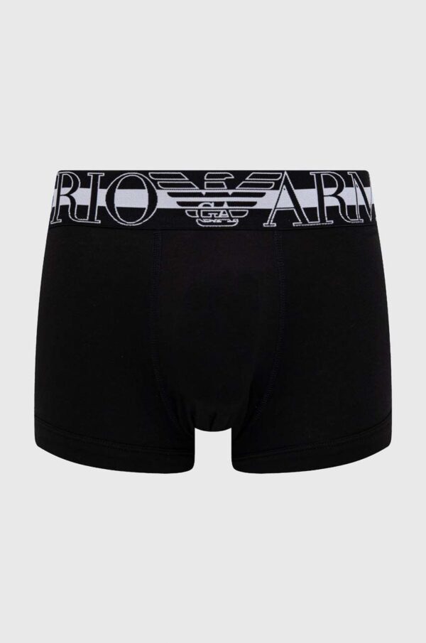 Emporio Armani Underwear boxeri barbati, culoarea negru