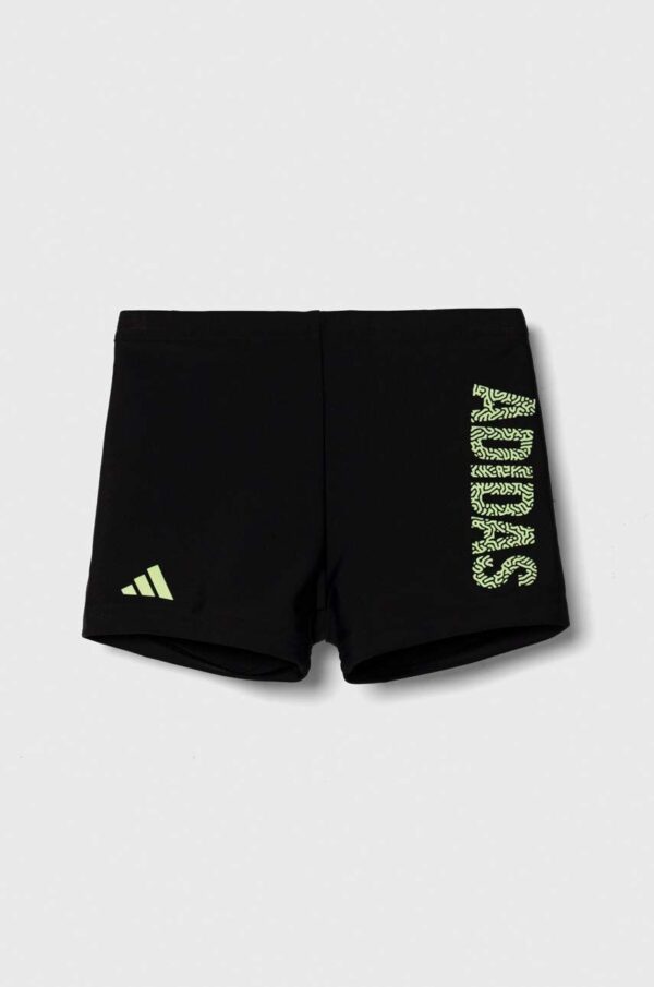 adidas Performance costum de baie copii culoarea negru