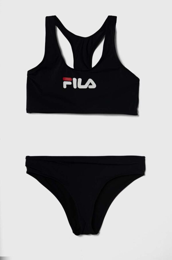 Fila costum de baie pentru copii din două piese SASSARI culoarea negru