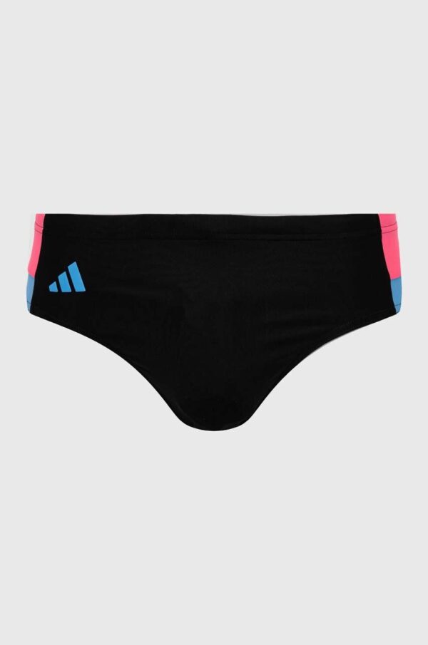 adidas Performance costum de baie Block culoarea negru